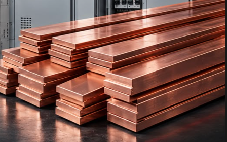 Copper busbars